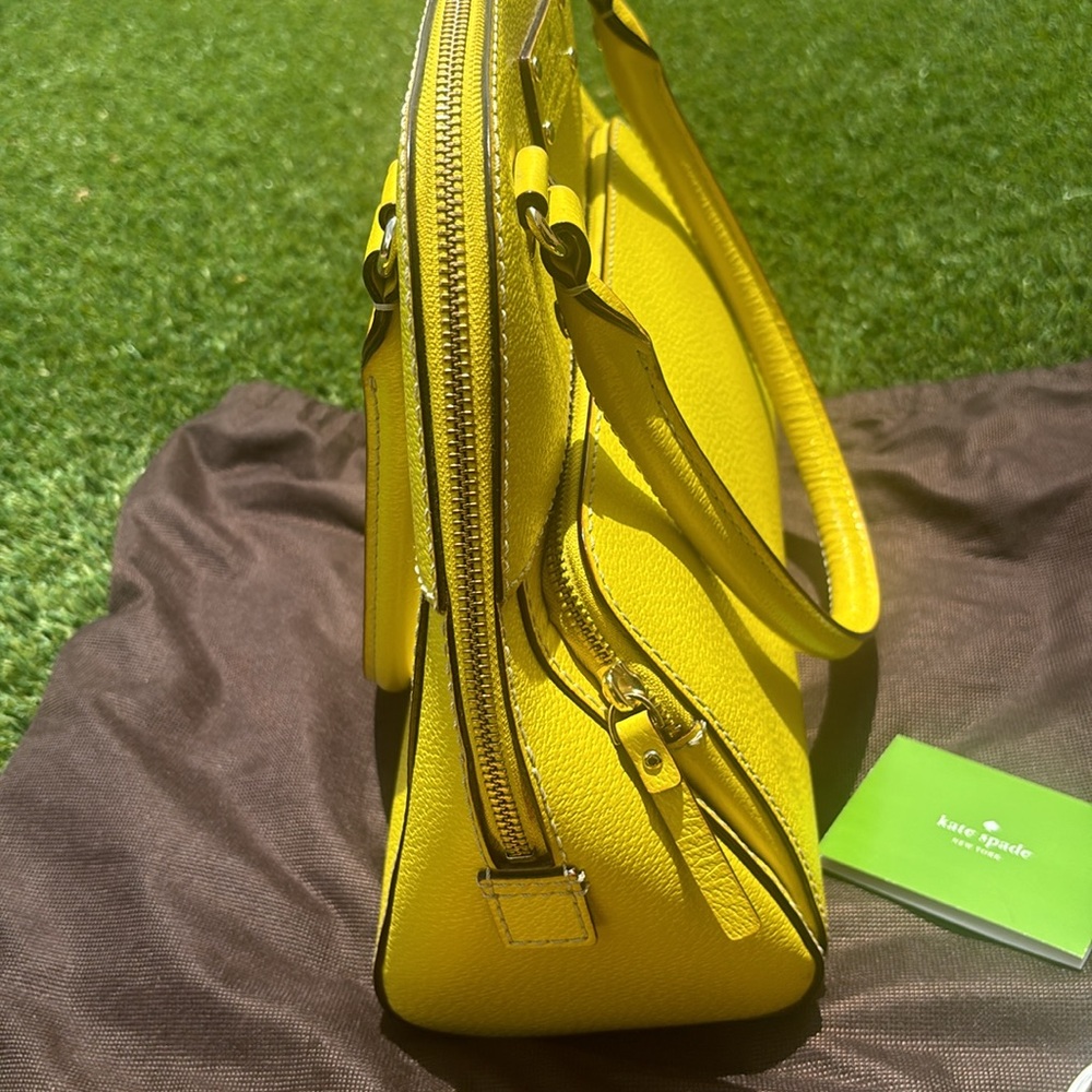3 Pcs one price! KATE SPADE ♠️ WELLESLEY STREET LEATHER RACHELLE SATCHEL HANDBAG - Picture 5 of 16